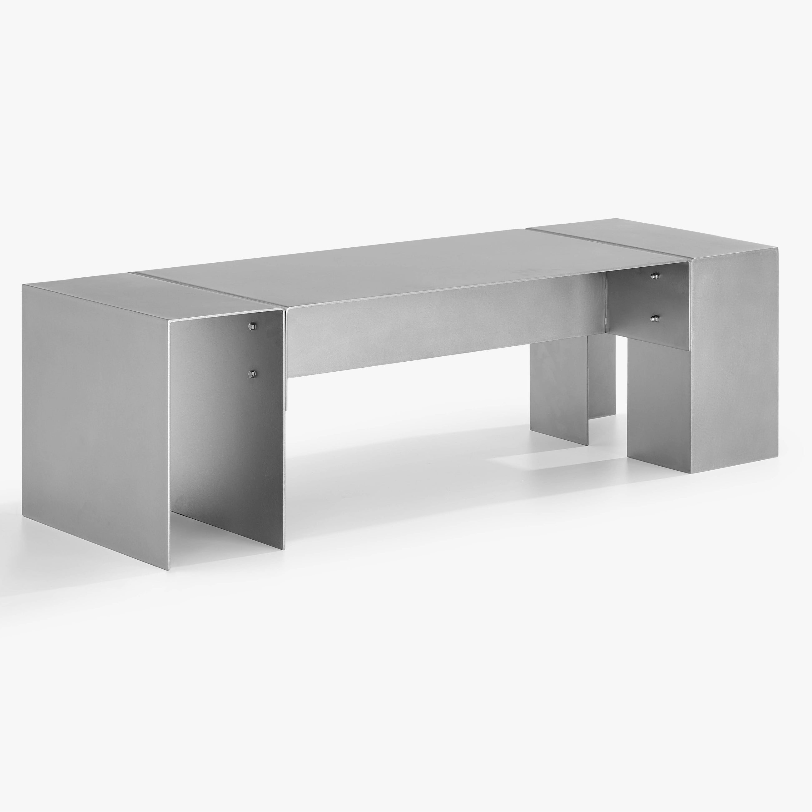 EIRA Occasional Coffee Table | U-Shape + Open Side| Small