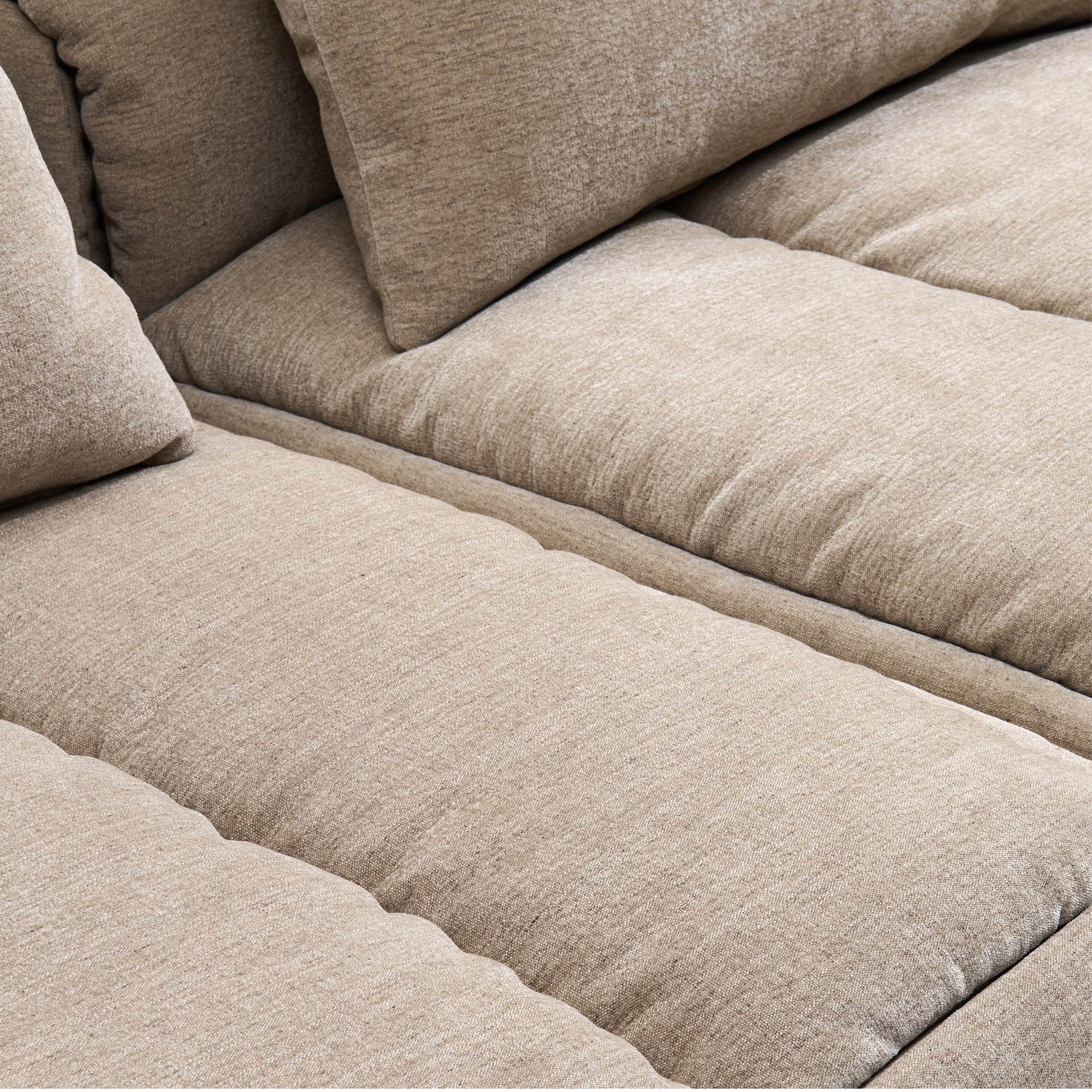 Rue 3 Seat with Ottoman | 4 Piece