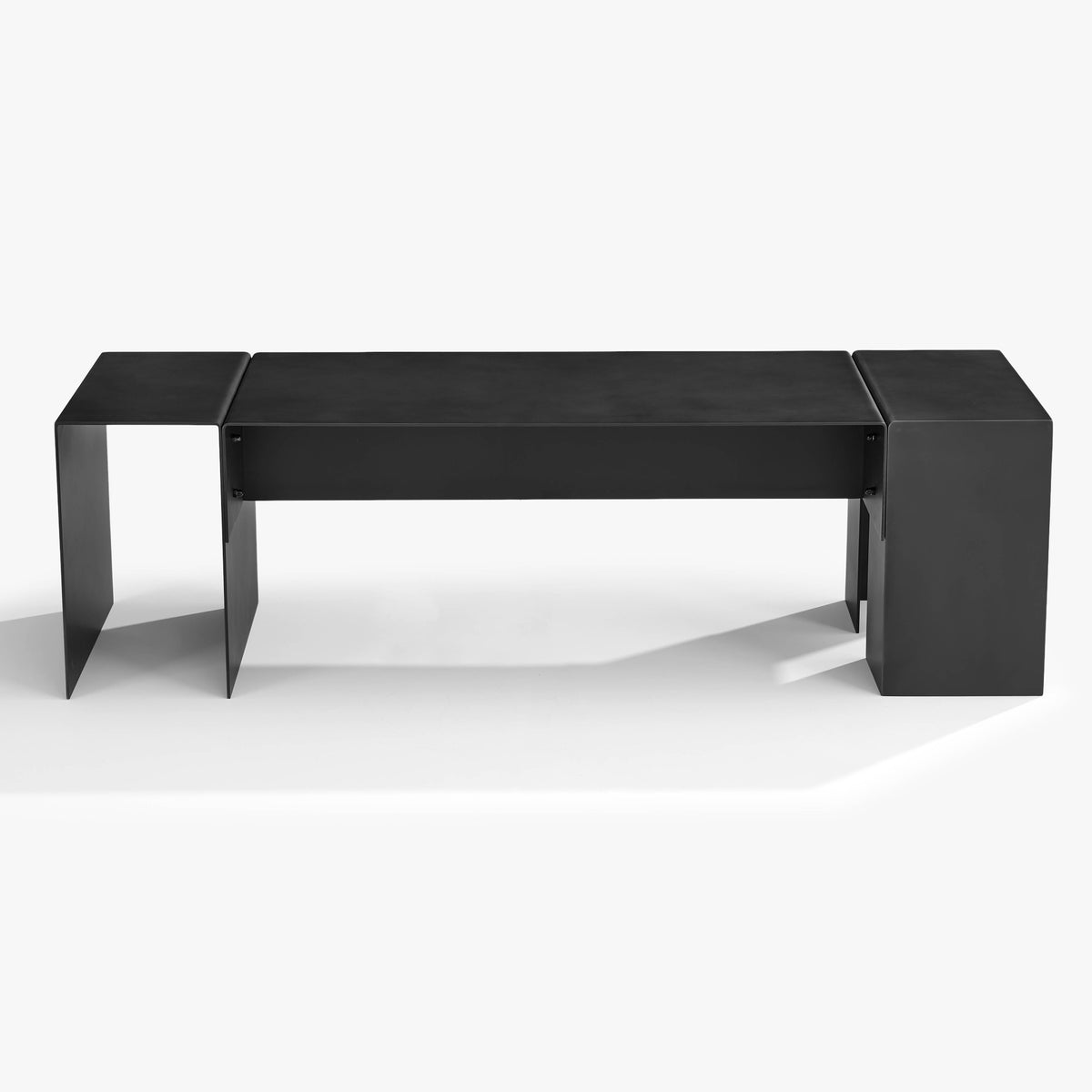 EIRA Occasional Coffee Table |  U-Shape + Open Side | Small