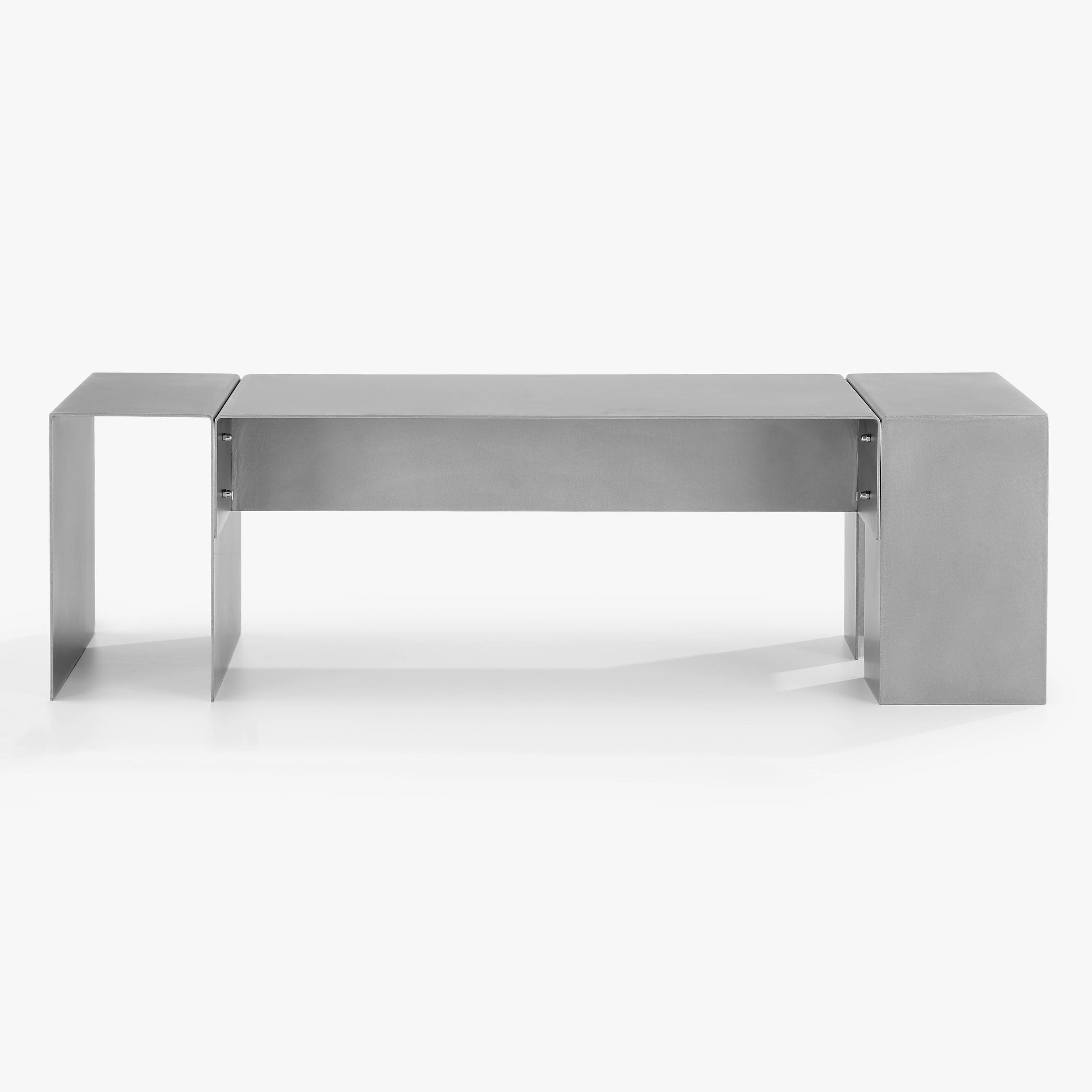 EIRA Occasional Coffee Table |  U-Shape + Open Side| Small