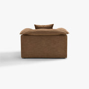 NOCTURNE Armchair Cobblestone Stripe back and upholstery detail