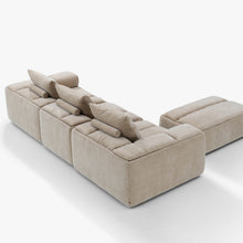 Rue 3 Seat with Ottoman | 4 Piece