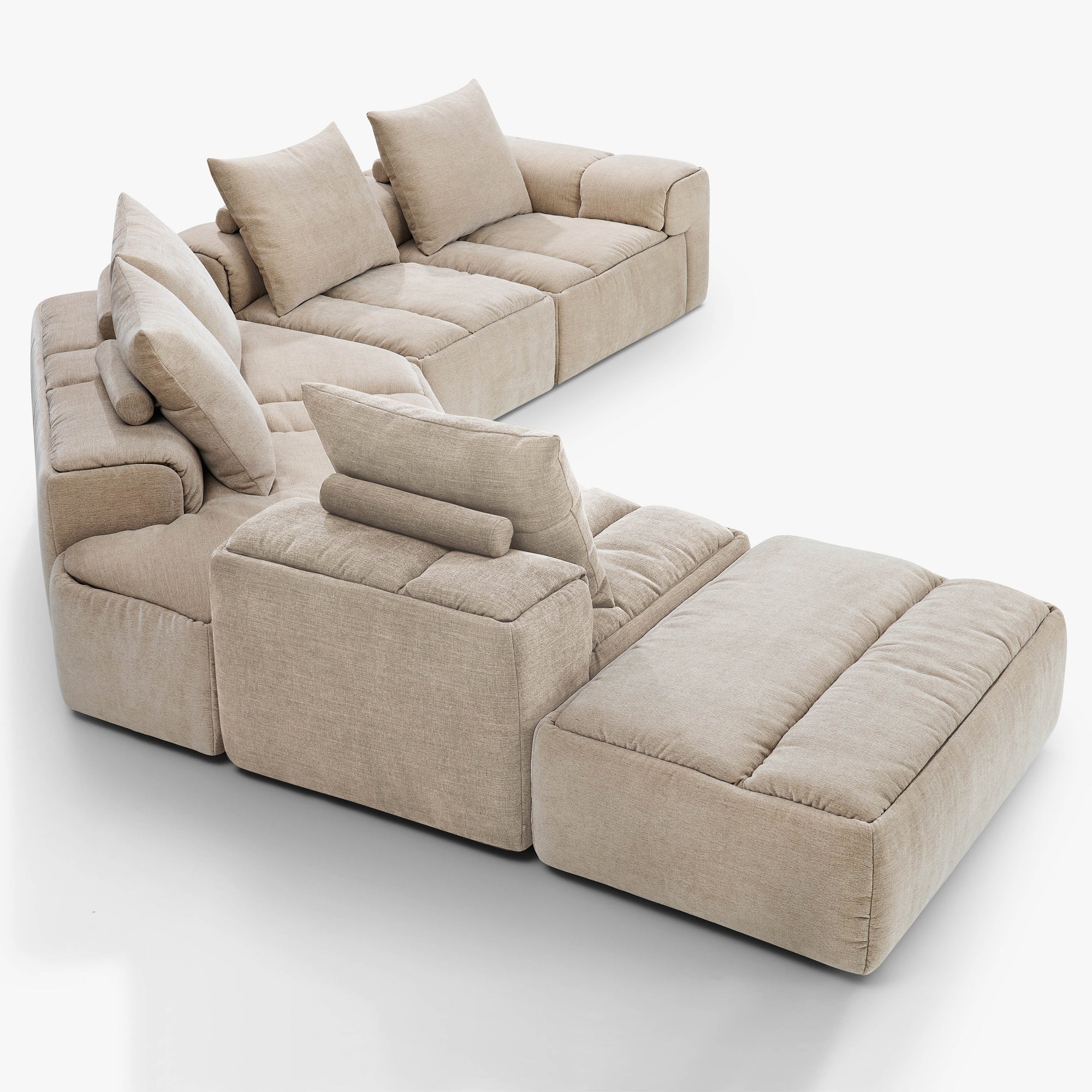Rue L Shape Modular | 5 Piece