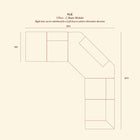 Rue L Shape Modular | 5 Piece