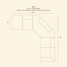 Rue L Shape Modular | 5 Piece