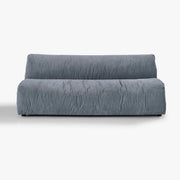 SOLACE armless two-seat module in Celestine upholstery, front studio view