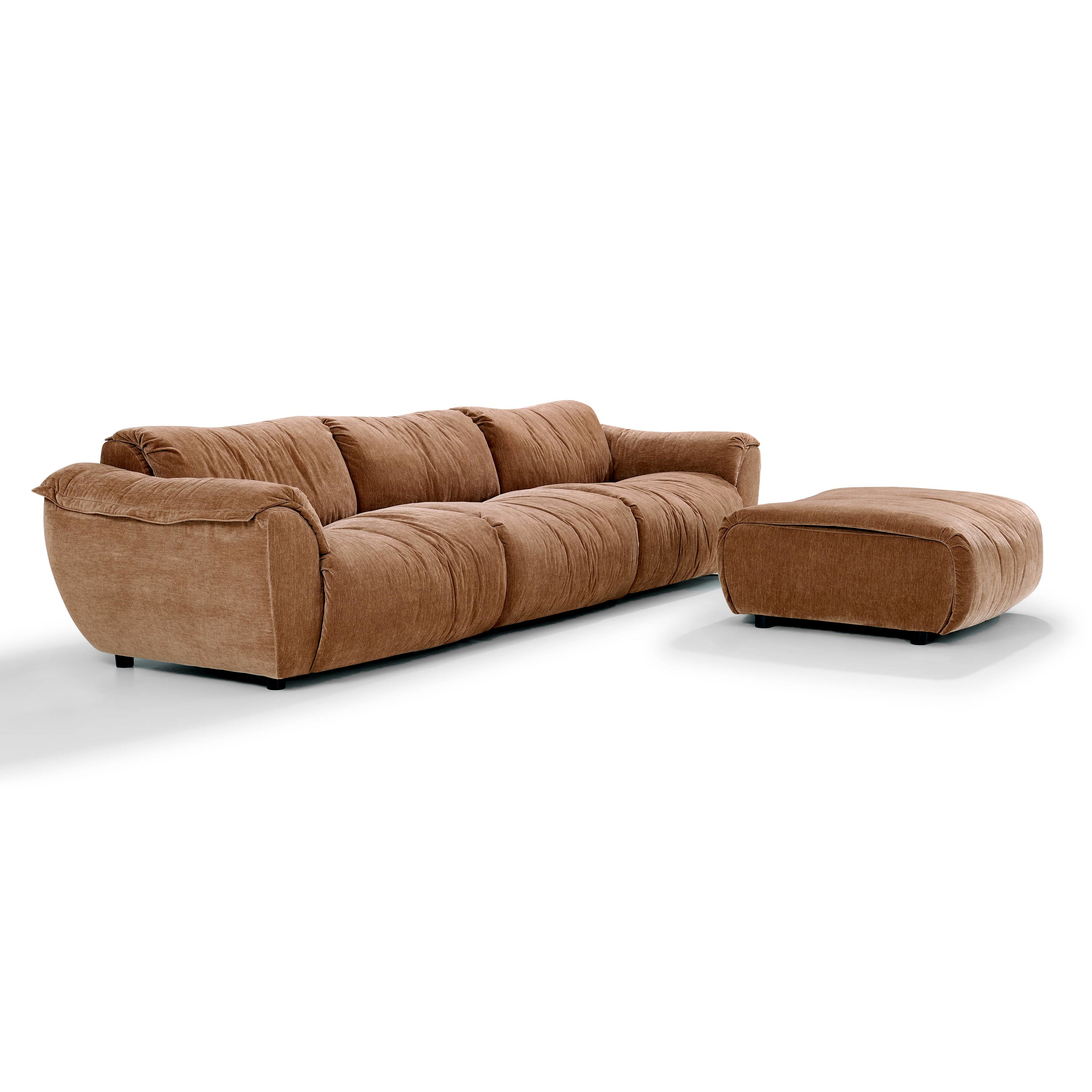 Solace 3 Seat with Ottoman | 4 Piece