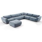 Solace L Shape Modular with Ottoman | 6 Piece