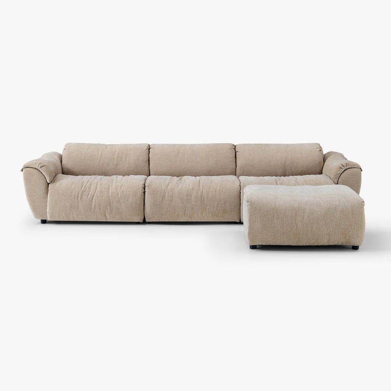 Solace 3 Seat with Ottoman | 4 Piece