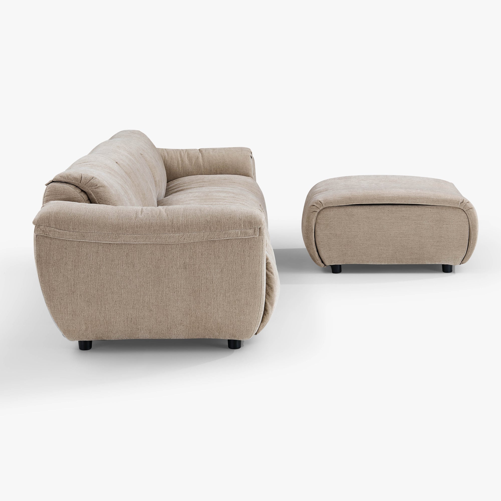 Solace 3 Seat with Ottoman | 4 Piece