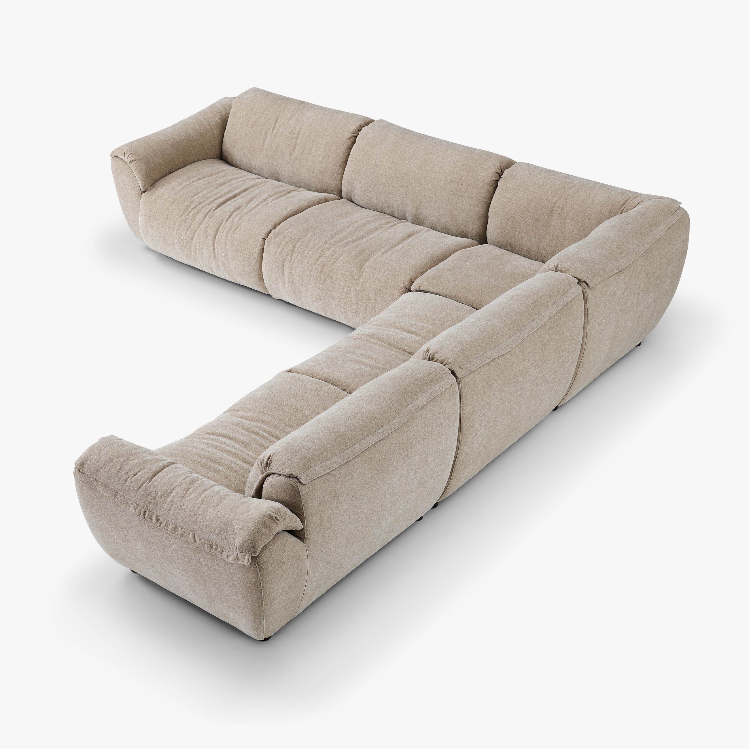Solace L Shape Modular  | 5 Piece