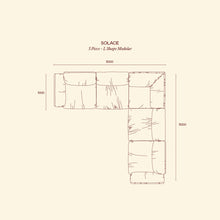 Solace L Shape Modular  | 5 Piece