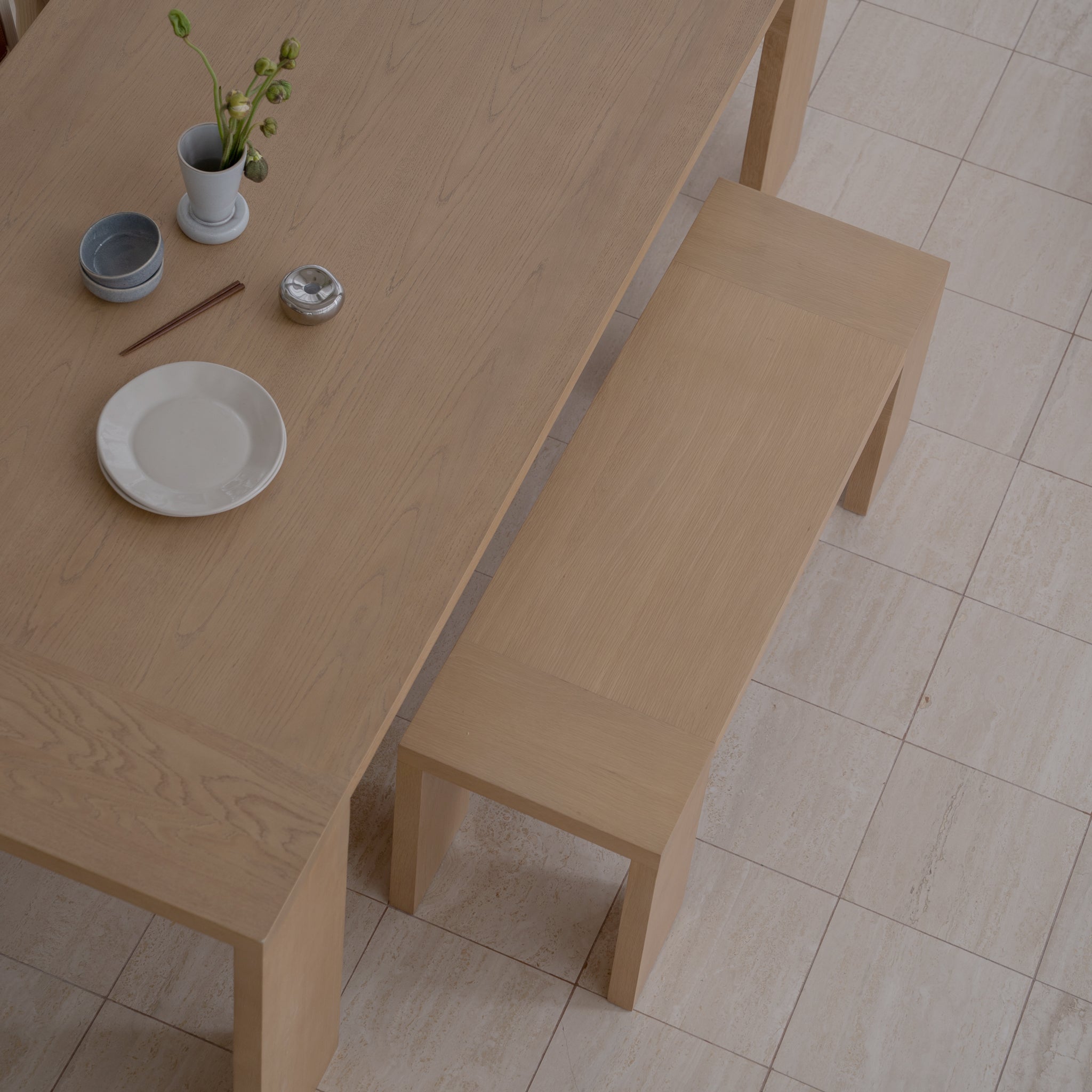 Venato Oak Bench
