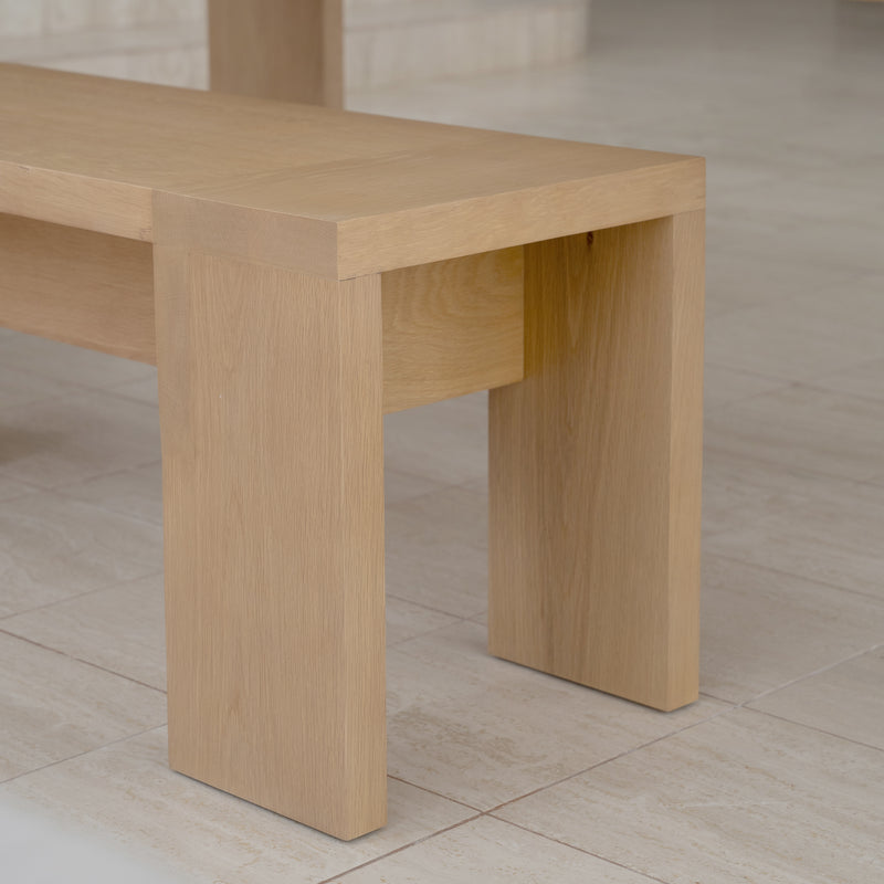 Venato Oak Bench