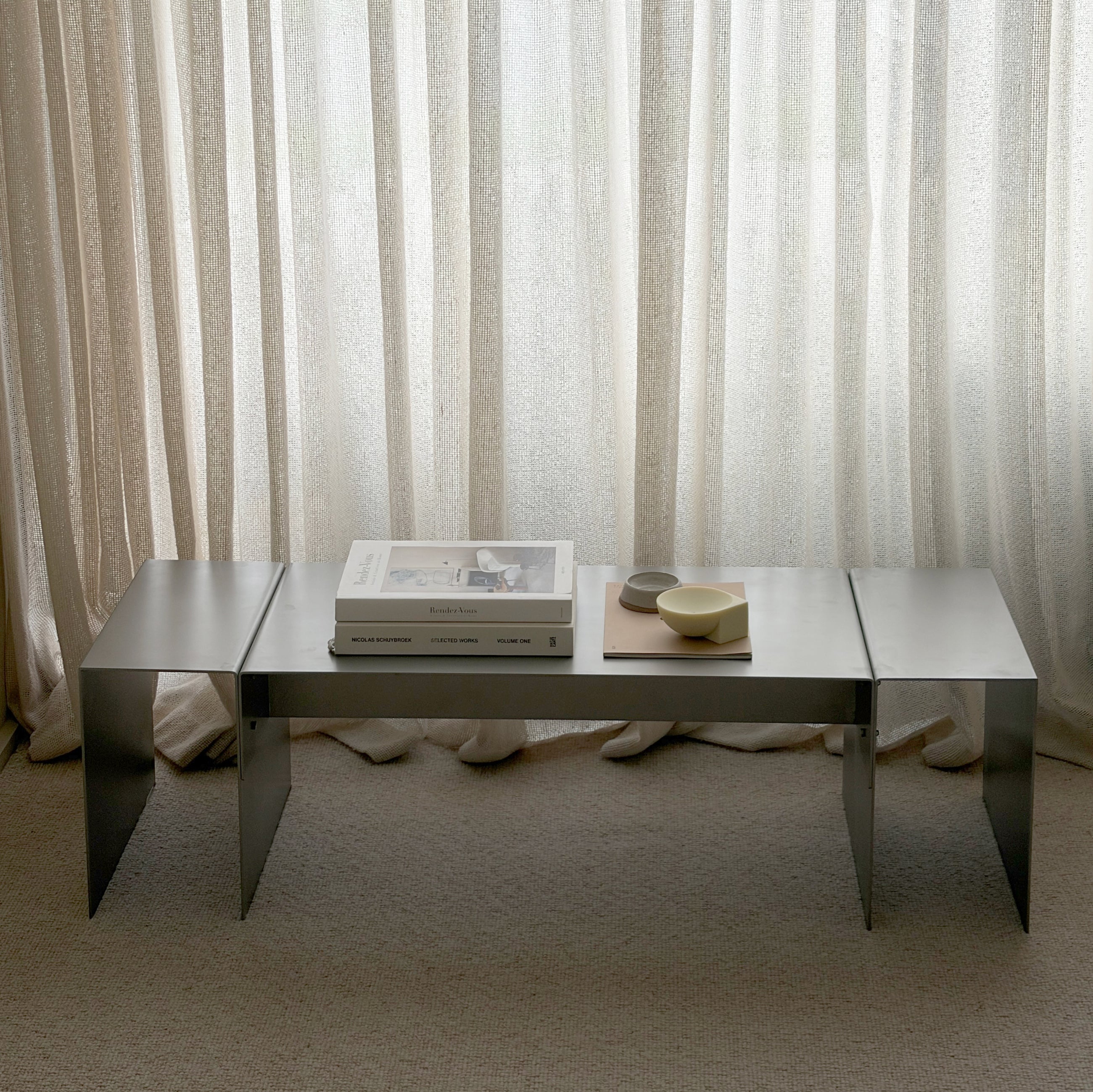 EIRA Occasional Coffee Table |  Duo U Shape | Small
