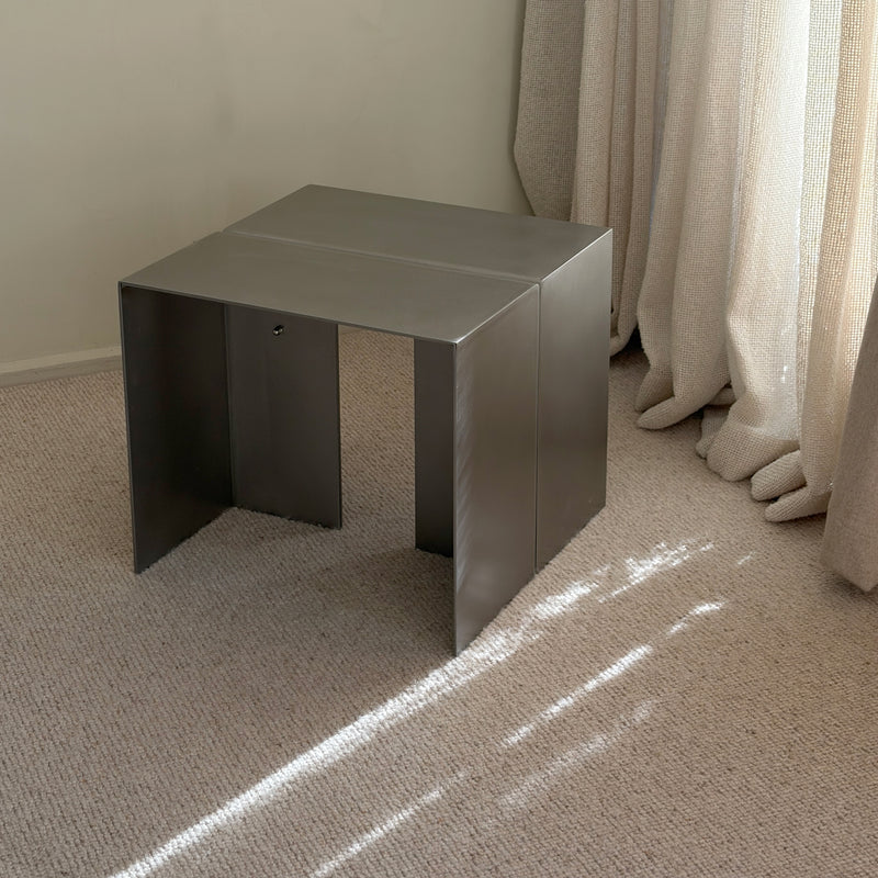 EIRA Occasional Side Table | Dual Open Side