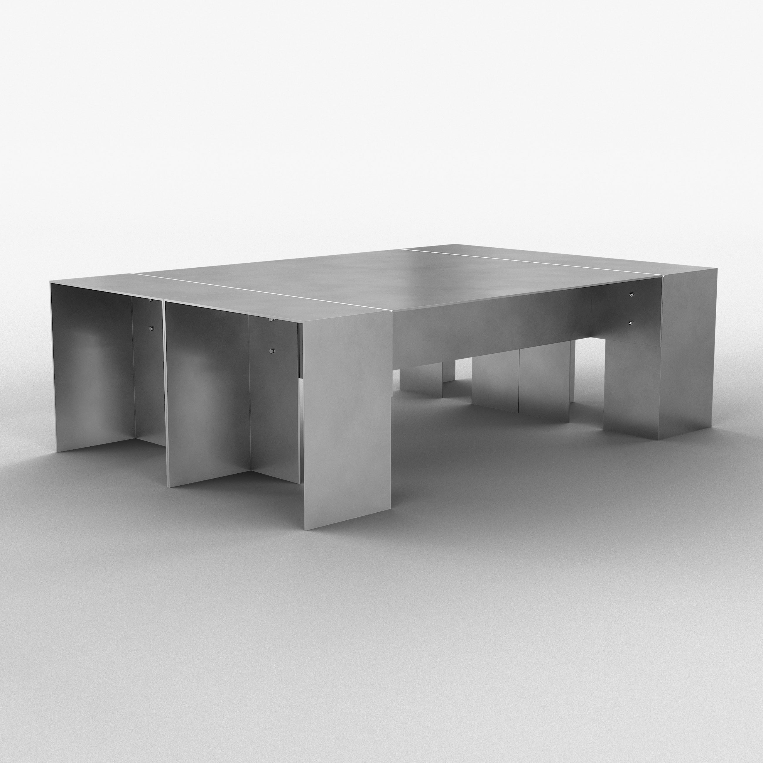 EIRA Occasional Coffee Table |  Quad Open Side | Large